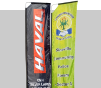 MCB Design | Your Brand Is Our Business - Telescopic flags